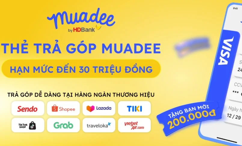 Cách Đăng Ký Thẻ Trả Góp Vật Lý Muadee