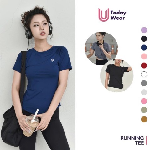 Áo thun thể thao nữ BIGSIZE Running Tee
