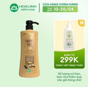 Dầu gội dược liệu Nguyên Xuân Bồng bềnh 450ml