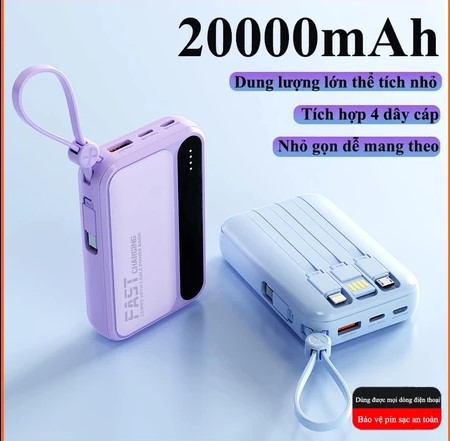 Sạc Dự Phòng 20000mAh R08