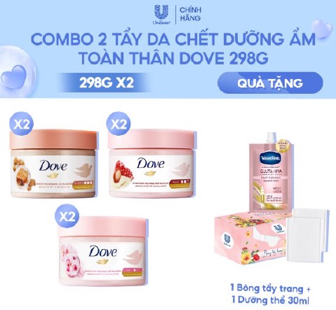 Smoothie tẩy tế bào chết Dove