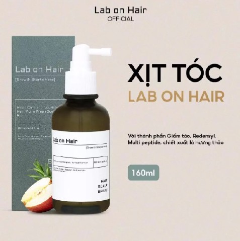 Xịt Dưỡng Hỗ Trợ Mọc Tóc Lab On Hair